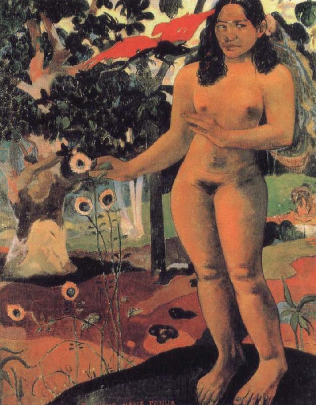 Paul Gauguin tbe delicious eartb Spain oil painting art